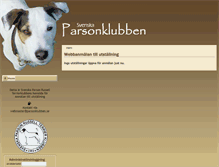 Tablet Screenshot of anmalan.parsonklubben.se